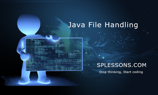 Java File Handling Splessons