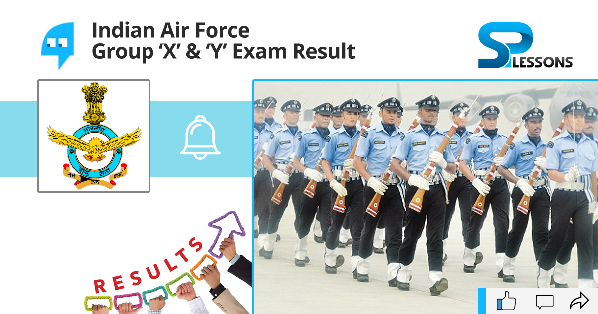 Indian Air Force Group X Y Exam Result