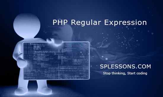 check regular expression in php