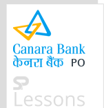 Canara Bank PO - SPLessons