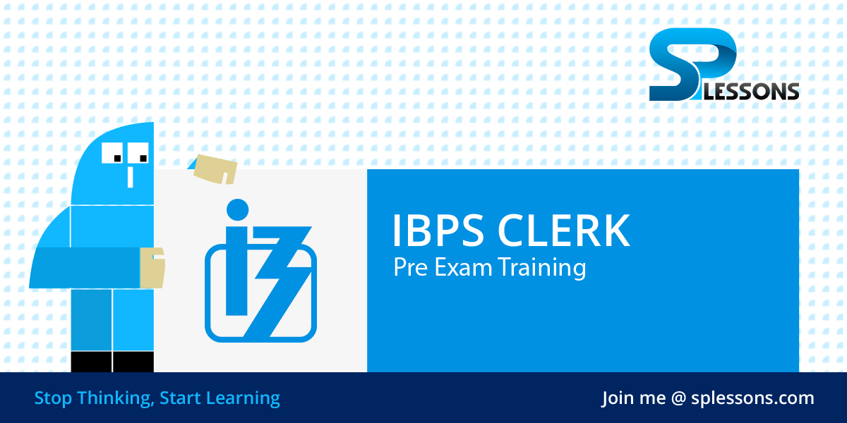 IBPS Clerk Pre Exam Training