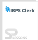 IBPS CLERK - SPLessons