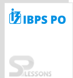 IBPS PO - SPLessons