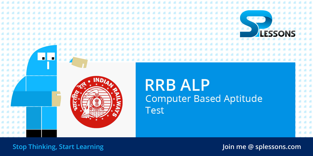 Computer Based Aptitude Test - RRB ALP CBT III