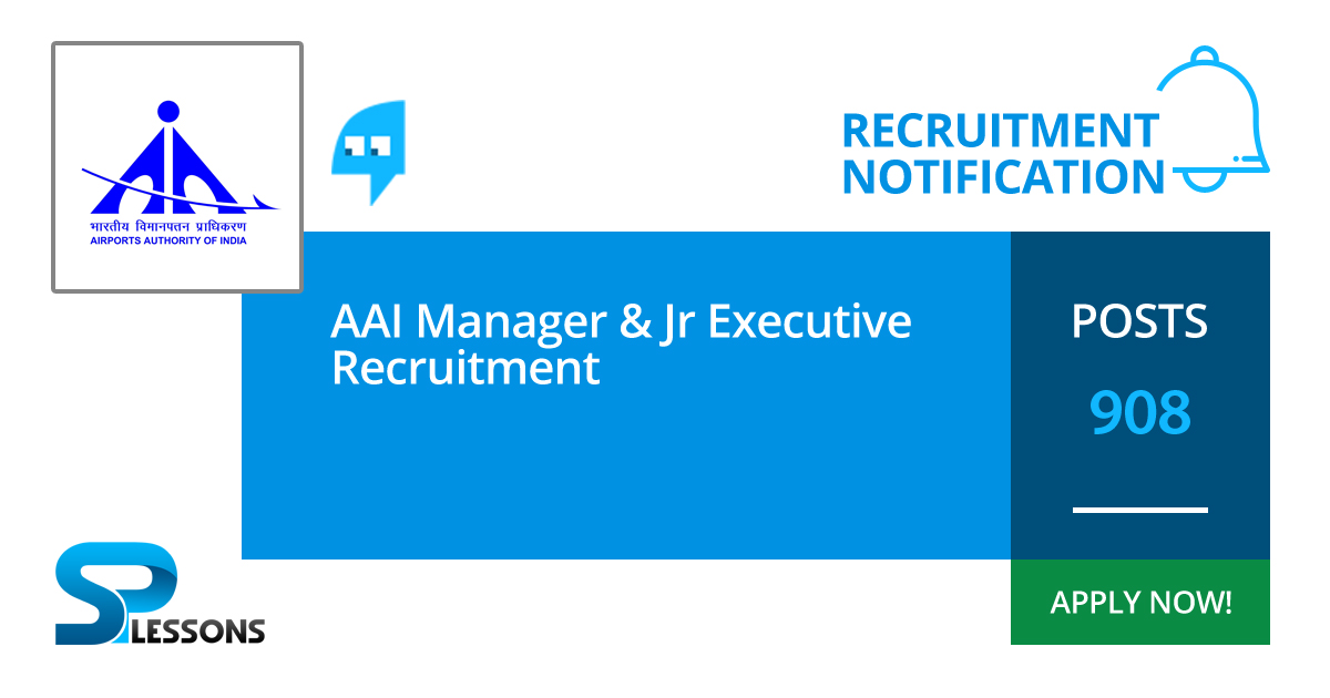 AAI Manager and Jr Executive Recruitment