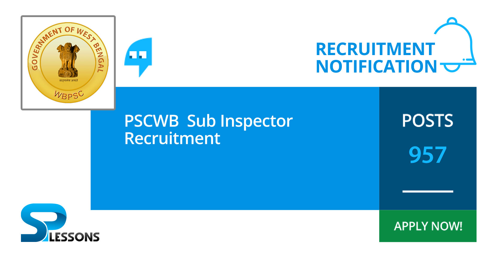 PSCWB Sub Inspector Recruitment