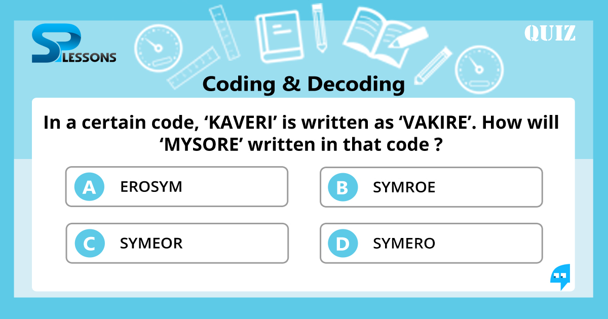 Coding - Decoding - Quiz 7
