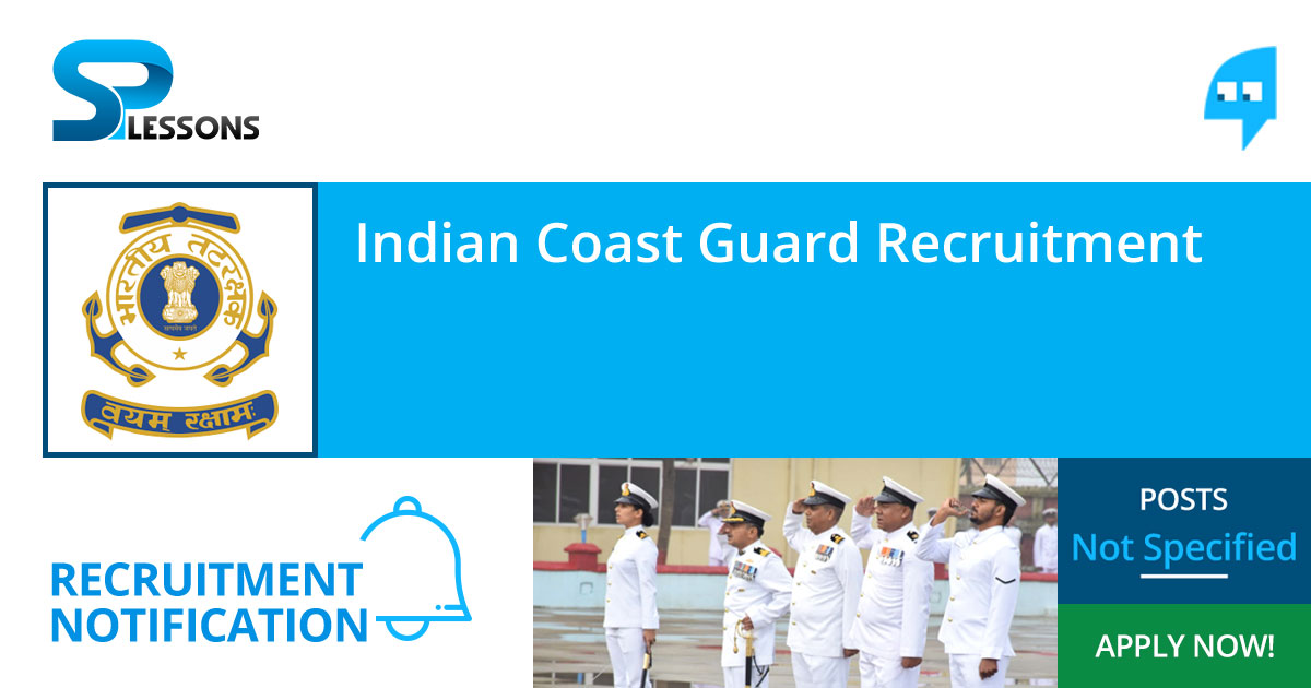 Indian Coast Guard Recruitment