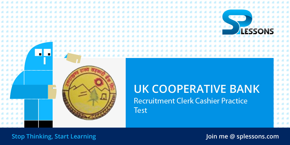 Uk Cooperative Bank Recruitment Clerk Cashier Practice Test