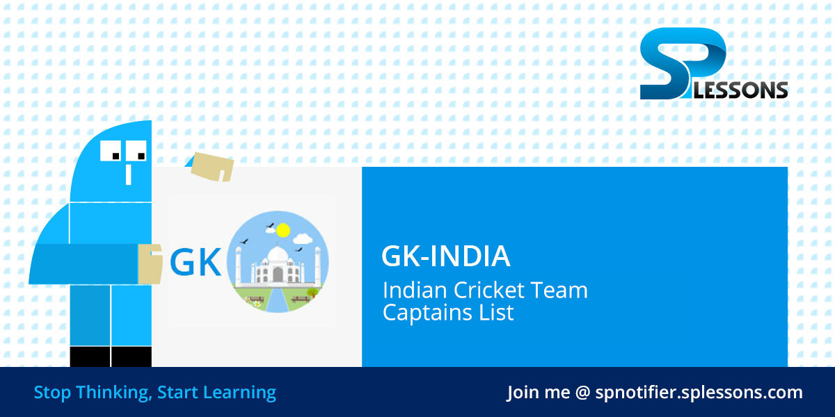 list of the indian cricket team captains