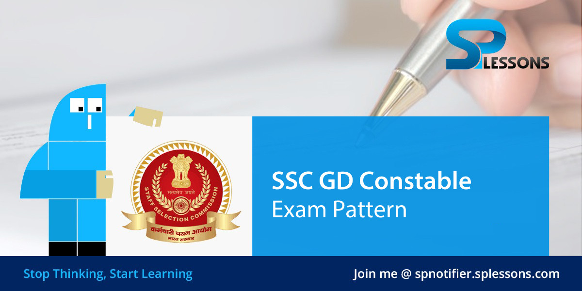 Ssc Gd Constable Exam Pattern Ssc Gd Constable Exam Pattern