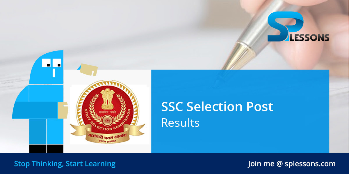 Ssc Selection Post Results 3861
