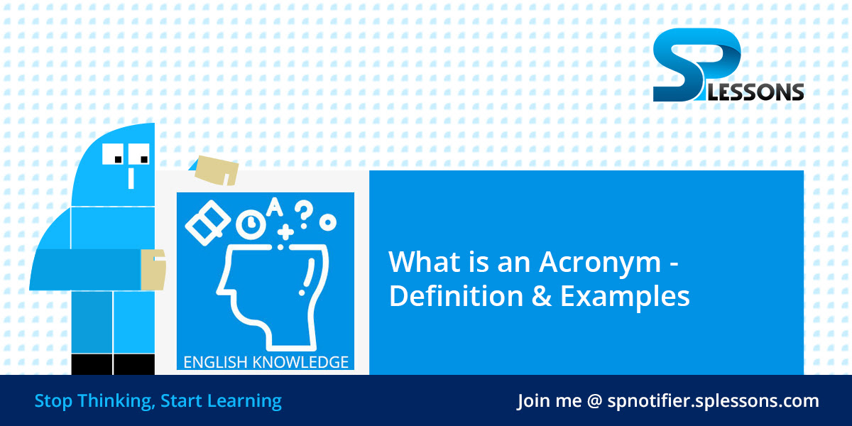 What Is An Acronym | Definition & Examples