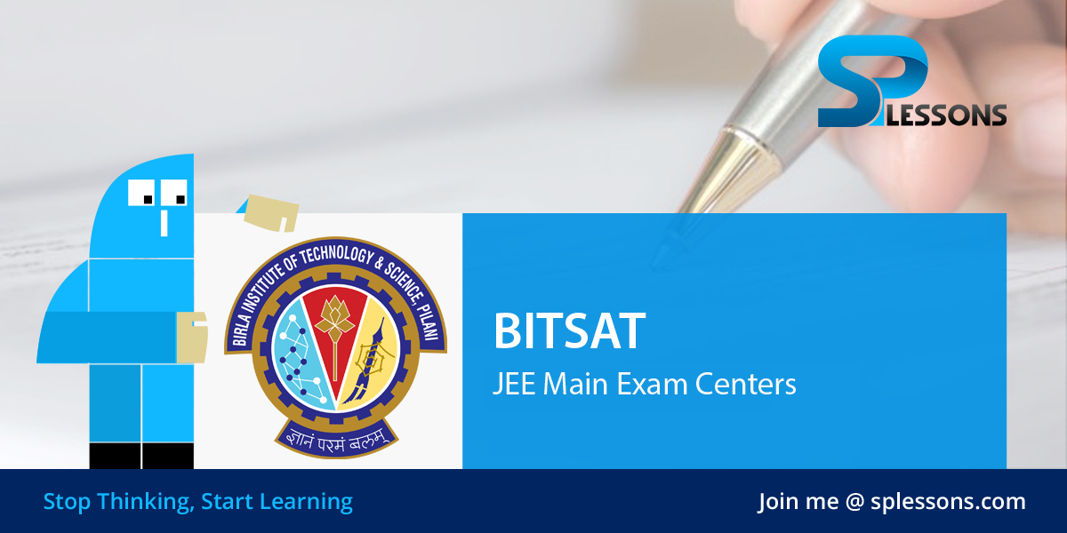 JEE Mains Exam Centers State Wise Centers